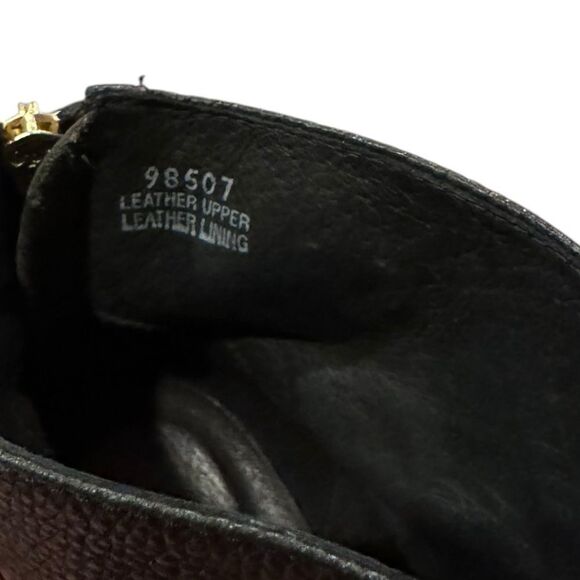 J.Crew Emmett Wedge Ankle Boots in black 8 - Picture 8 of 10